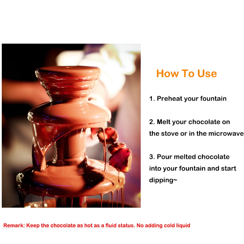 Mini Chocolate Fountain