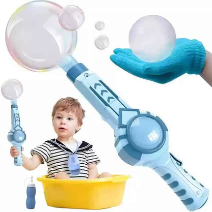 Smog Bubble Machine with Bubble Water Bubble Wand Heart Toy