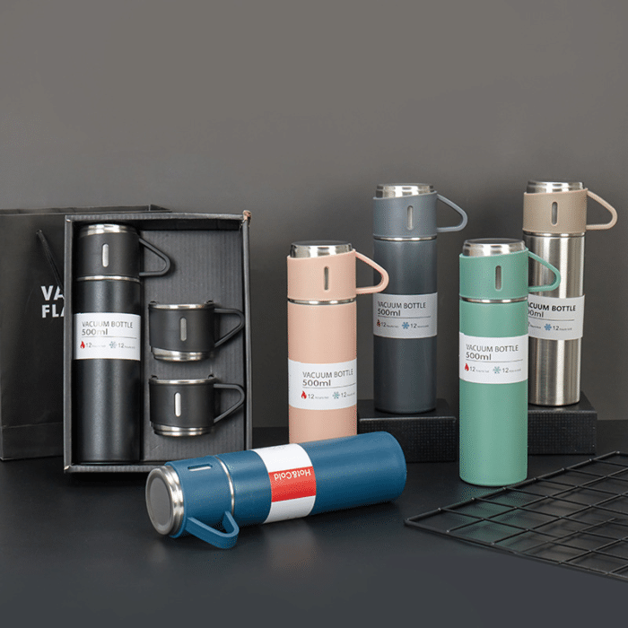 Stainless Steel Flask Duo