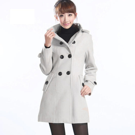 Hooded Trench Coat